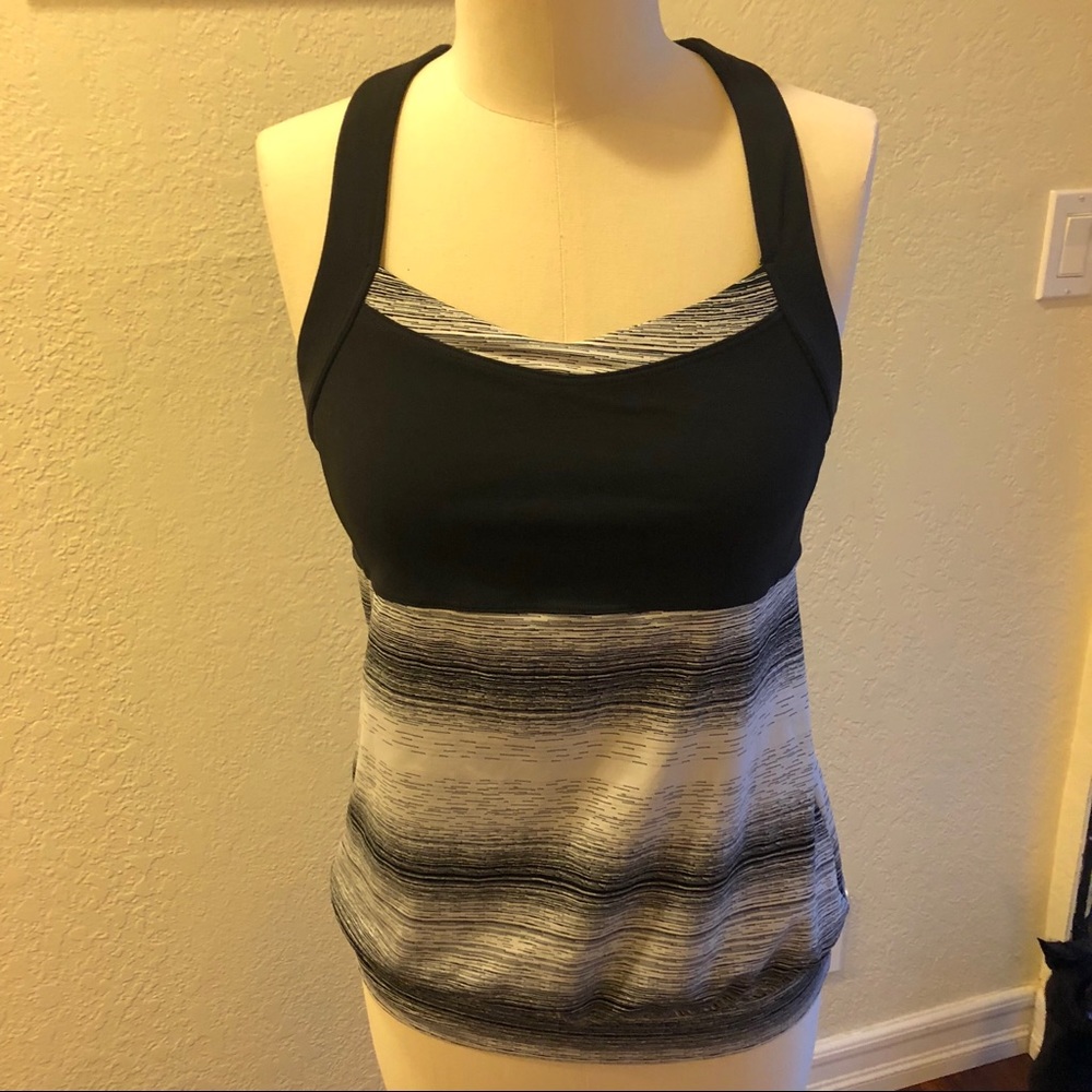 Athleta built-in sports bra top
